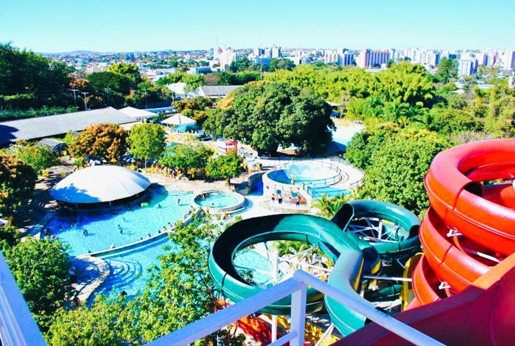 Piazza Diroma - Cortesia Park Diroma, Splash E Slide Caldas Novas Exteriör bild