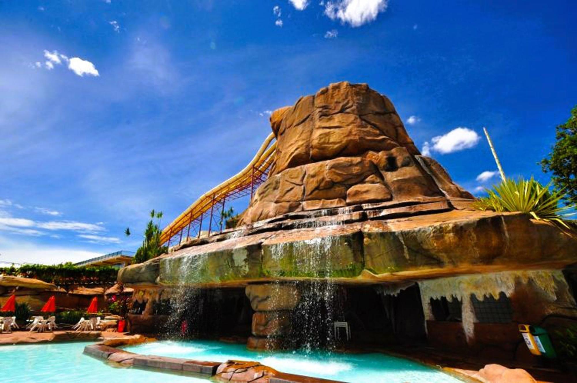 Piazza Diroma - Cortesia Park Diroma, Splash E Slide Caldas Novas Exteriör bild